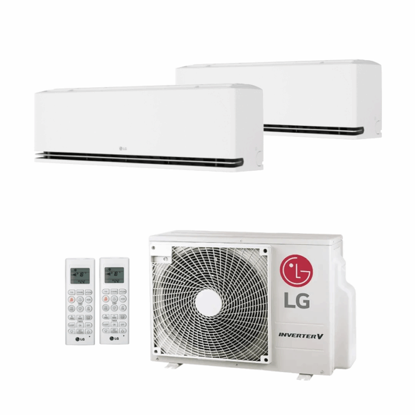 2*2.5KW LG AI Air Special  duosplit (MU2R15 + 2x P09SND)