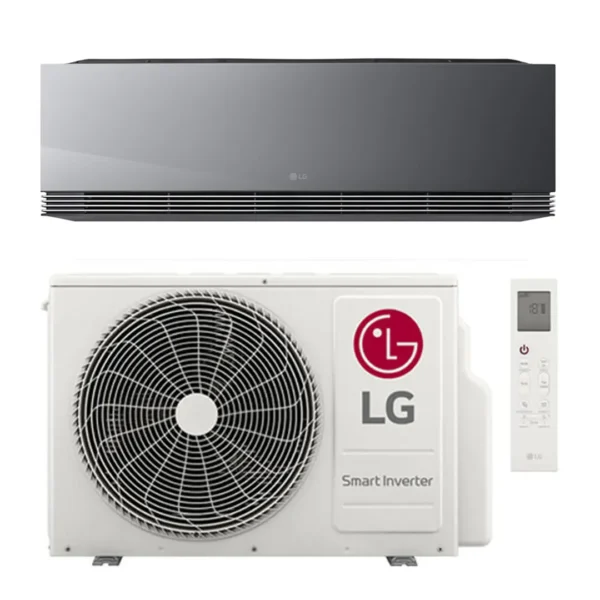 3.5KW LG ARTCOOL AI AIR Mirror - LG-AA12SP ZWART